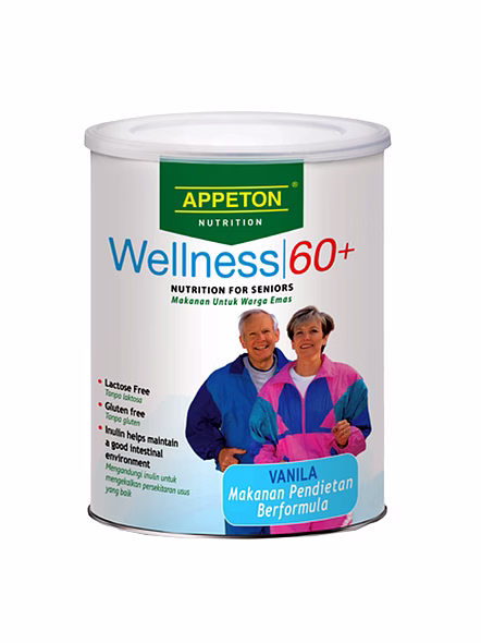 Appeton Wellness 60+ Balanced Nutrition for Seniors (Vanilla, 450g)-SK0186