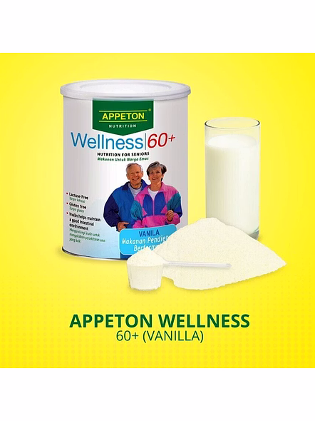 Appeton Wellness 60+ Balanced Nutrition for Seniors (Vanilla, 450g)-3