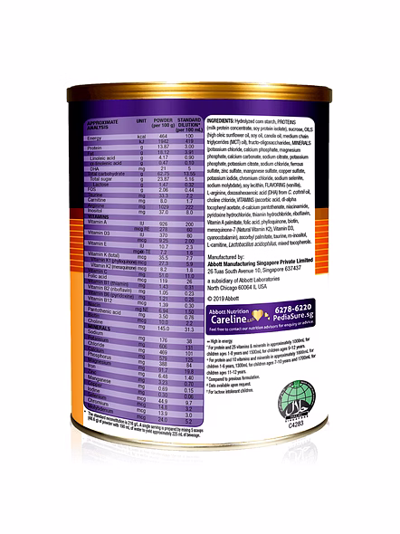 Abbott PediaSure Complete Balanced Nutrition for Kids’ Growth (400g Tin)-2