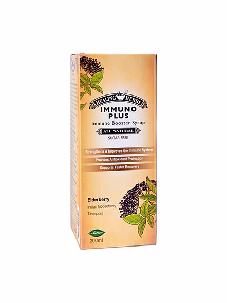 Immuno Plus Immune Booster Syrup with Natural Herbs &amp; Vitamin C (200ml)-2