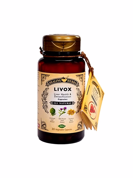 Livox Capsules for Natural Liver Protection &amp; Detoxification Support (30 Capsules)-SK0191