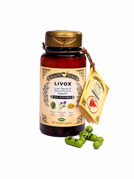 Livox Capsules for Natural Liver Protection &amp; Detoxification Support (30 Capsules)-2