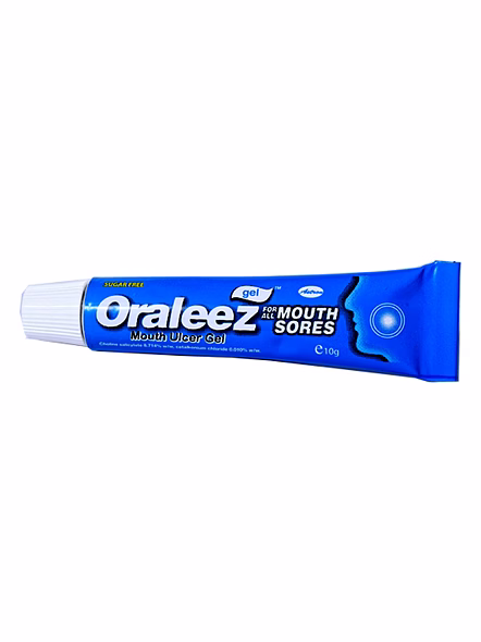 Oraleez Fast-Acting Gel for Soothing Relief from Mouth Ulcers (10g)-1
