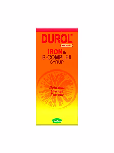 Durol Iron &amp; B-Complex Tonic Syrup for Energy and Vitality-SK0198
