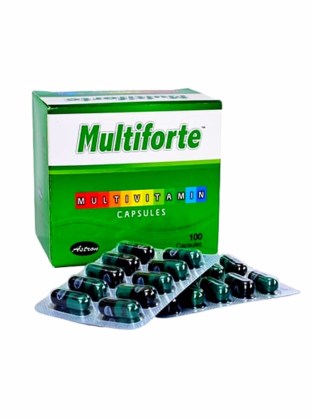 Multiforte Multivitamin Capsules for Energy, Immunity &amp; Vitality (10 Capsules)-1