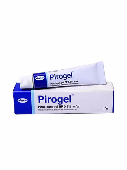 Pirogel Piroxicam Gel for Relief from Arthritic &amp; Muscular Pain (10g)-SK0204