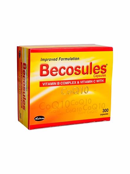 Becosules Performance Capsules with CoQ10, B vitamins (10 Capsules)-1