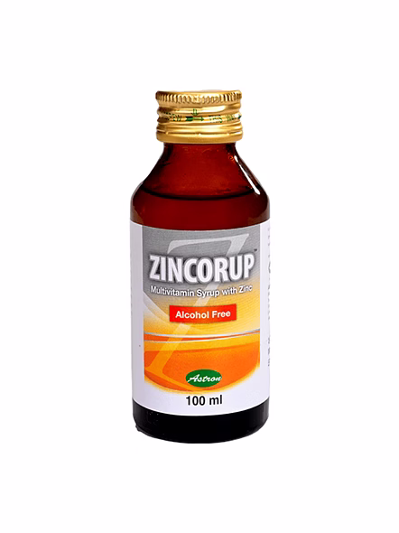 Zincorup Multivitamin Syrup with High-Potency Zinc for Immunity (100ml)-2