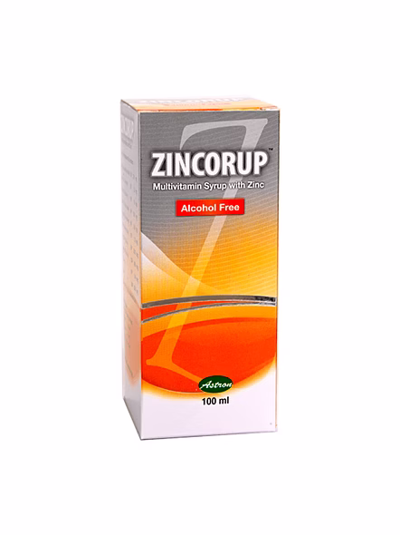 Zincorup Multivitamin Syrup with High-Potency Zinc for Immunity (100ml)-1