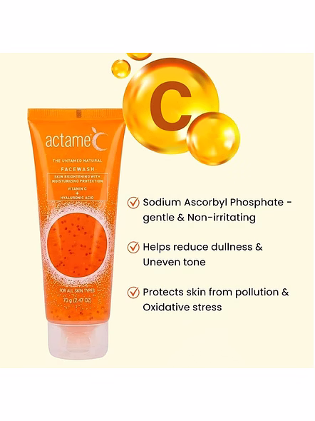 Actame Vitamin C Face Wash 70g-1