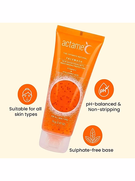 Actame Vitamin C Face Wash 70g-2