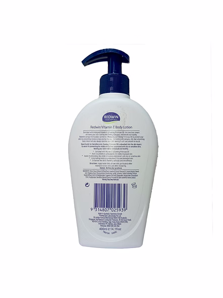 Redwin Body Lotion with Vitamin E &amp; Evening Primrose Oil 400ml – Skin Moisturising Care-1
