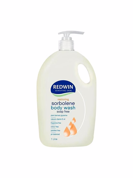 Redwin Sorbolene Body Wash 1L – Gentle Cleansing Wash-SK0267