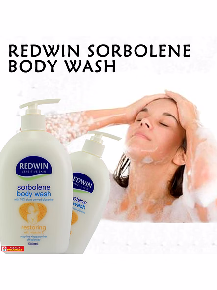 Redwin Sorbolene Body Wash 1L – Gentle Cleansing Wash-2