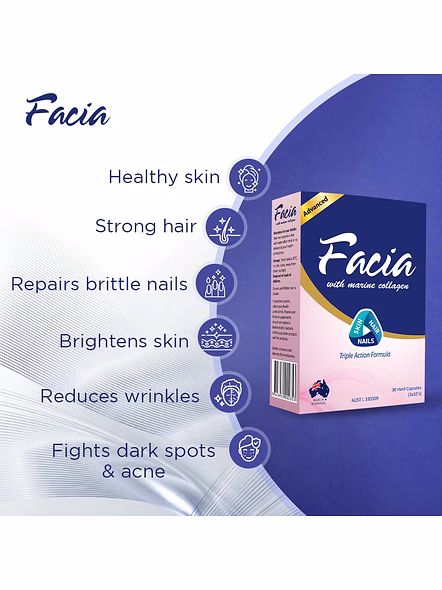Facia Advanced 30’s – Skin Wellness Supplement-1