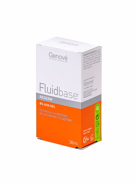 Genove Fluidbase Rederm 8% AHA Gel 30ml-2