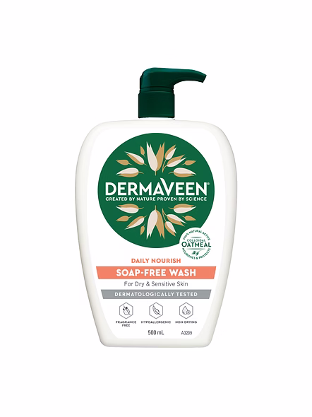 DermaVeen Soap Free Wash pH 5.5 500ml-SK0334