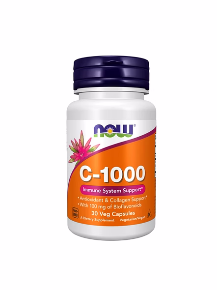 NOW Foods C – 1000 Veg Capsules (30)