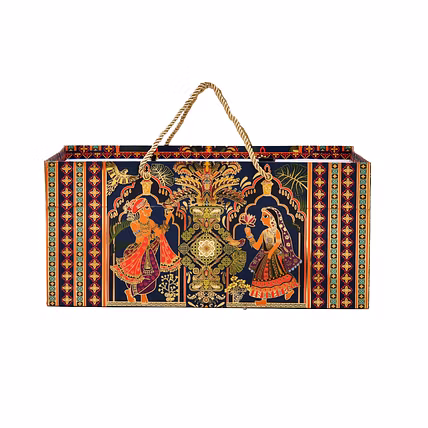 Radha Rani Foil Print Premium Paper Bag-PB-PR07