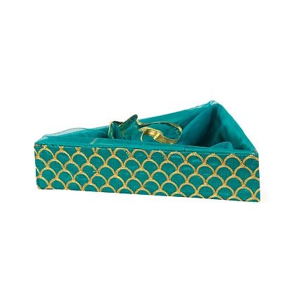 Green Triangle Basket Large-12702715