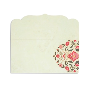 Plain Green Designer Foil Envelop