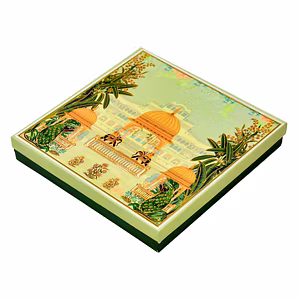 Peacock Print Lawana Box