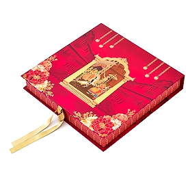 Wedding Theme Red Lawana File Box