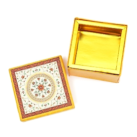 1 Pcs Big Round Circle Laddoo Box - Yellow