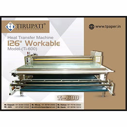 tirupati international heat transfer machine - ti600