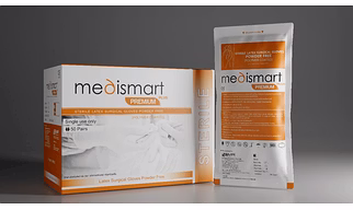 Medismart Examination Gloves 50 s pack powdered