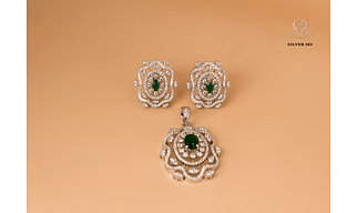 PENDANT SET ORIGINAL SILVER
