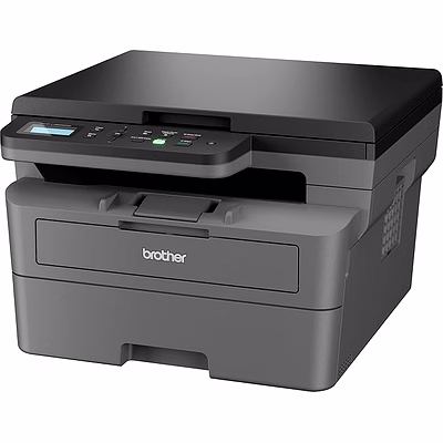 brother dcp-l2605dw 2 in 1 (id) copy button auto duplex laser printer, 30 ppm
