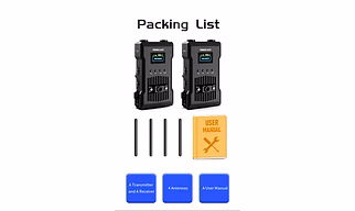 VIDEOCAST SDI/HDMI VS400Pro Wireless Video Transmitter