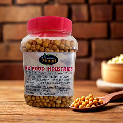 roasted chana without skin