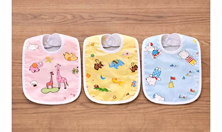 Waterproof Cotton Baby Bib for Stylish Protection - CEMONISHA