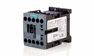 Siemens 3RT2 Contactor, 24 V Coil, 3-Pole, 9 A, 4 kW 24 V, 3 NO, 400V
