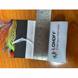 customized woven labels - 10000 moq onwards (2 color onwards)