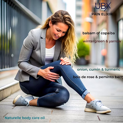 ubx pain elixir/body massage oil