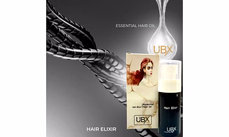 UBX HAIR ELIXIR-ESSENTIAL HAIR OIL