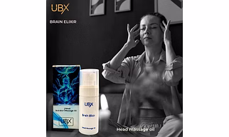 UBX Brain Elixir Head massage oil