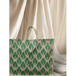 Jute hand bag