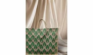 Jute hand bag