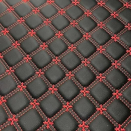 Faux Leather Quilted