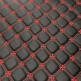 Faux Leather Quilted