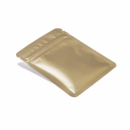 three side seal pouches with zipper