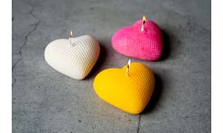 Heart Shaped Aroma Candles