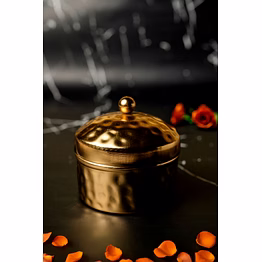 hammered jar candle