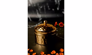 Hammered Jar Candle