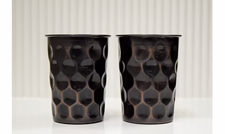 Antique Diamond Glass Set
