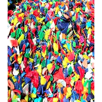 Plastic flakes